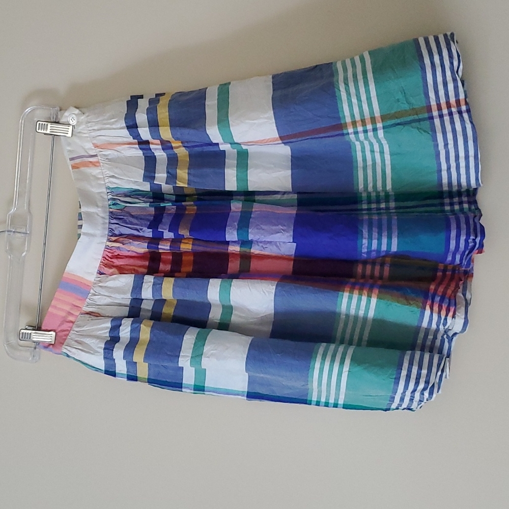 Ralph Lauren Womens Plaid pleated Skirt size 10